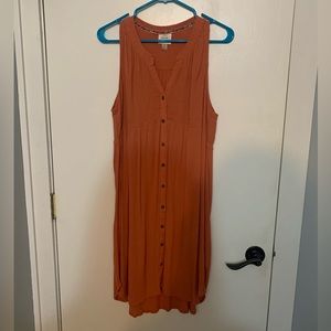 Knox Rose Women’s Orange Dress Size M